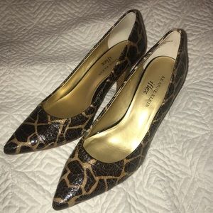 Anne Klein Cheetah print heels